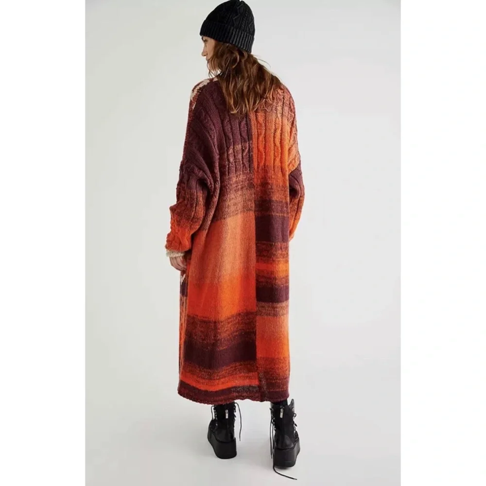 Free People Flurry Cardigan Maxi Sweater